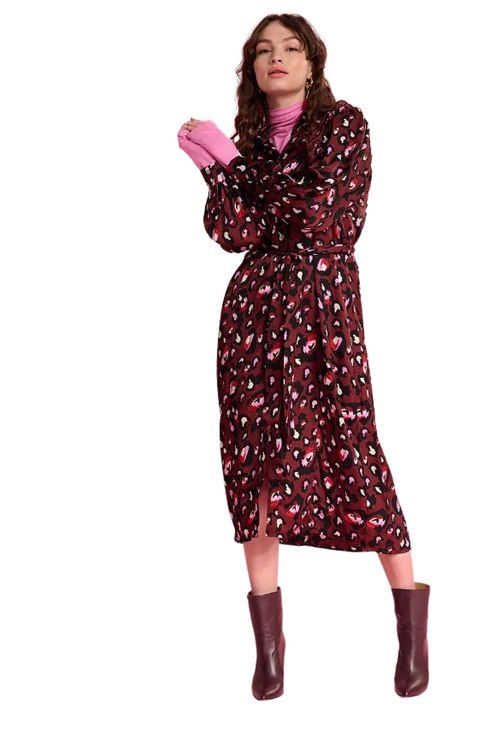 An image of the POM Amsterdam Leopard Dress