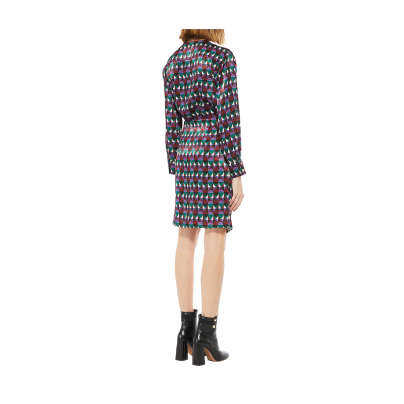 An image of the Marella Long Sleeve Wrap Dress