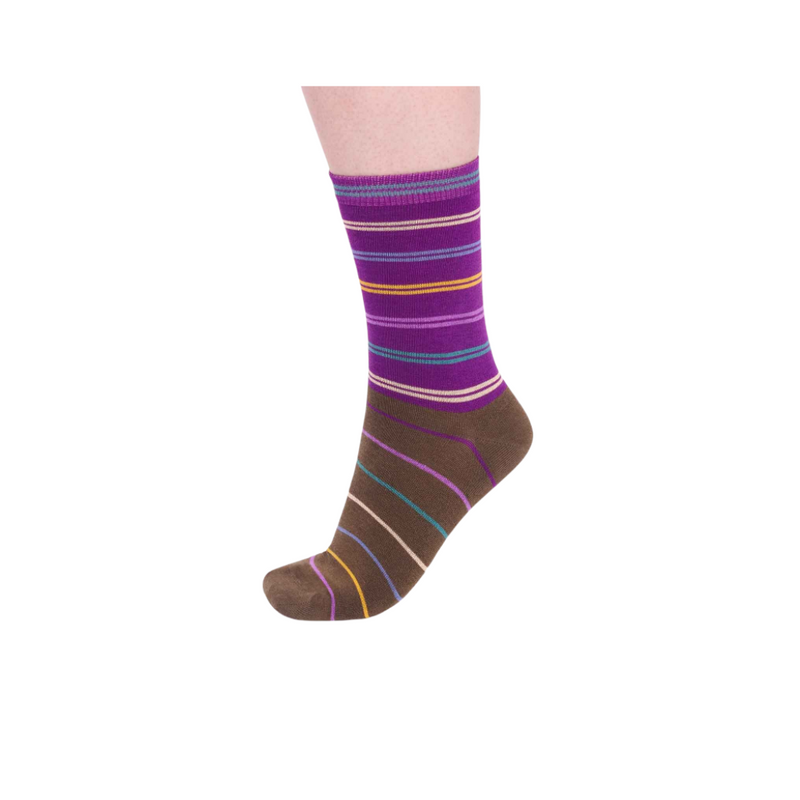 Lauryn Stripe Socks