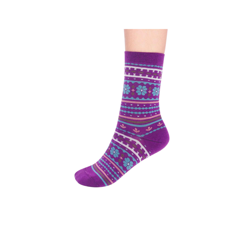 Waverly Pattern Socks