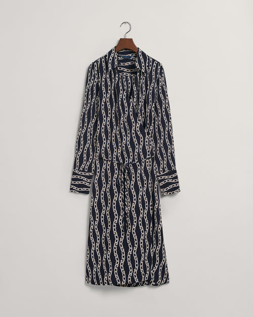 An image of the Gant Chain Wrap Dress