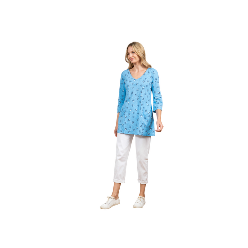 An image of the Lily & Me Clover Tunic Cosmos
