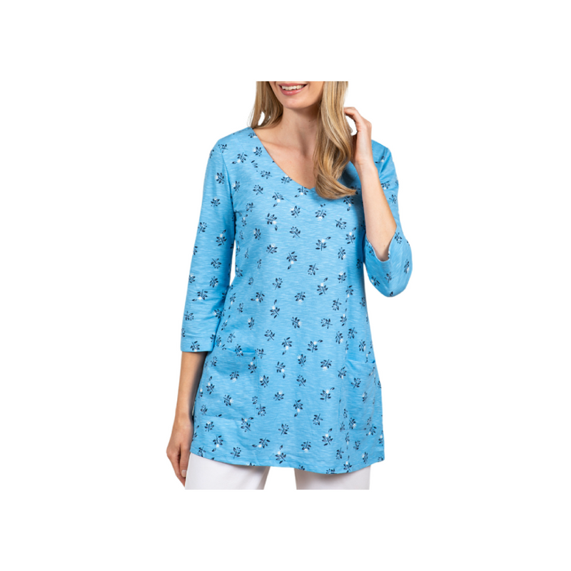 An image of the Lily & Me Clover Tunic Cosmos