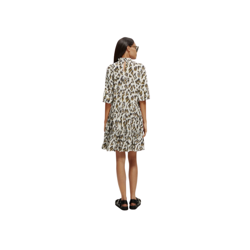An image of the Scotch & Soda Short Dress Ruffle Sleeve