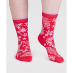 An image of the Thought Bamboo Floral Sock