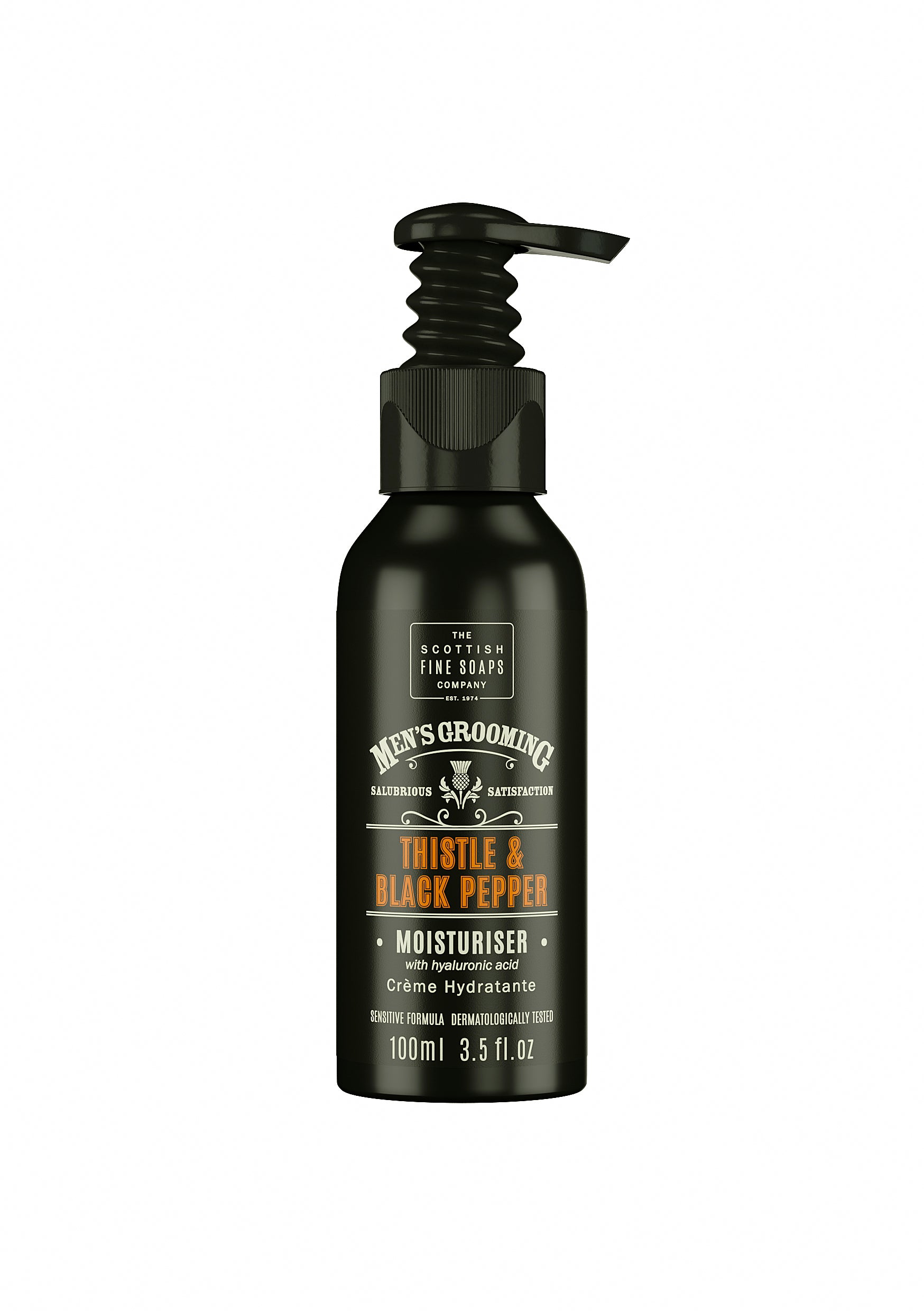 An image of the Scottish Fine Soaps Thistle & Black Pepper Moisturiser