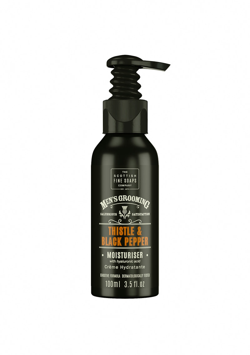 An image of the Scottish Fine Soaps Thistle & Black Pepper Moisturiser