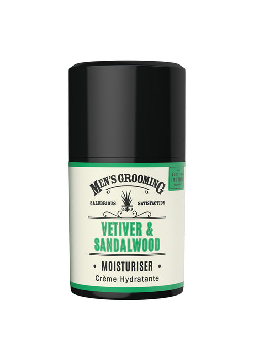 An image of the Scottish Fine Soaps Vetiver & Sandalwood Moisturiser