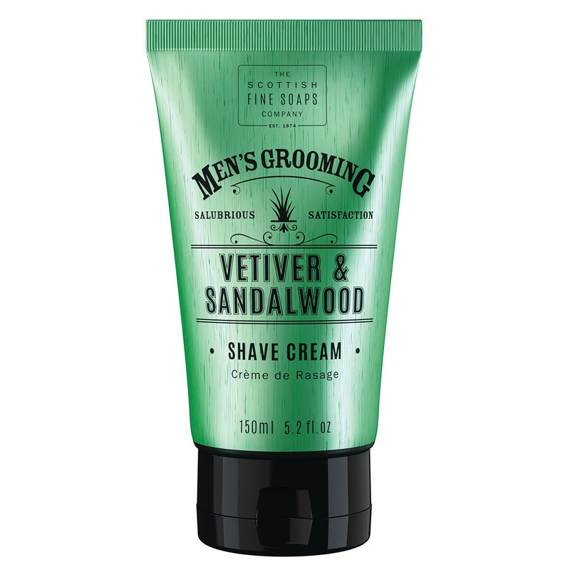 Vetiver & Sandalwood Shave Cream