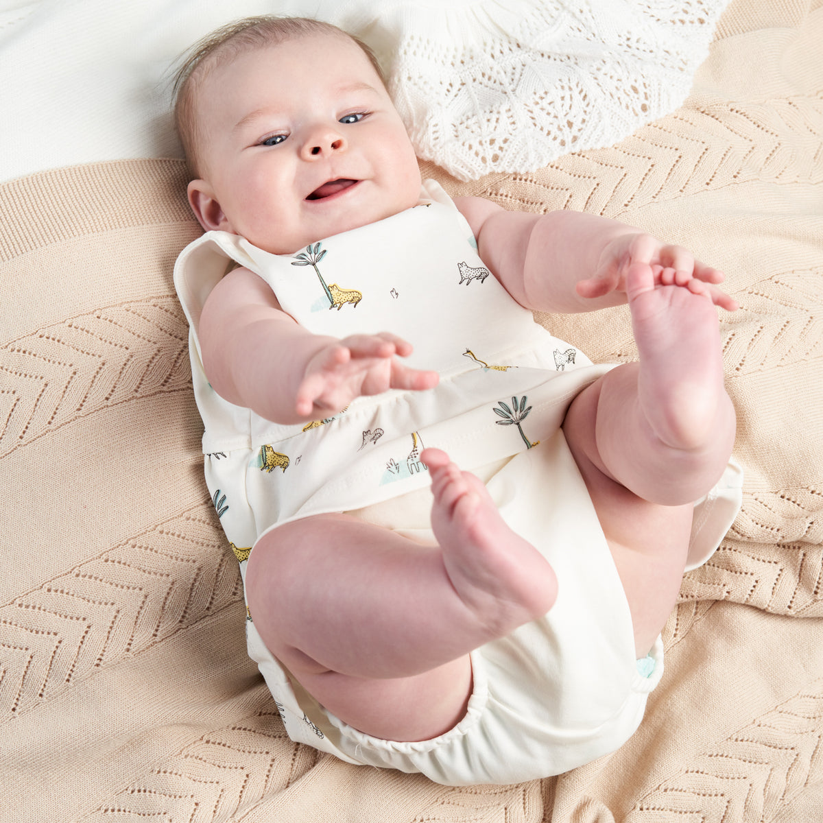 An image of the Dandelion Clothing Jungle Print Dress + Pants