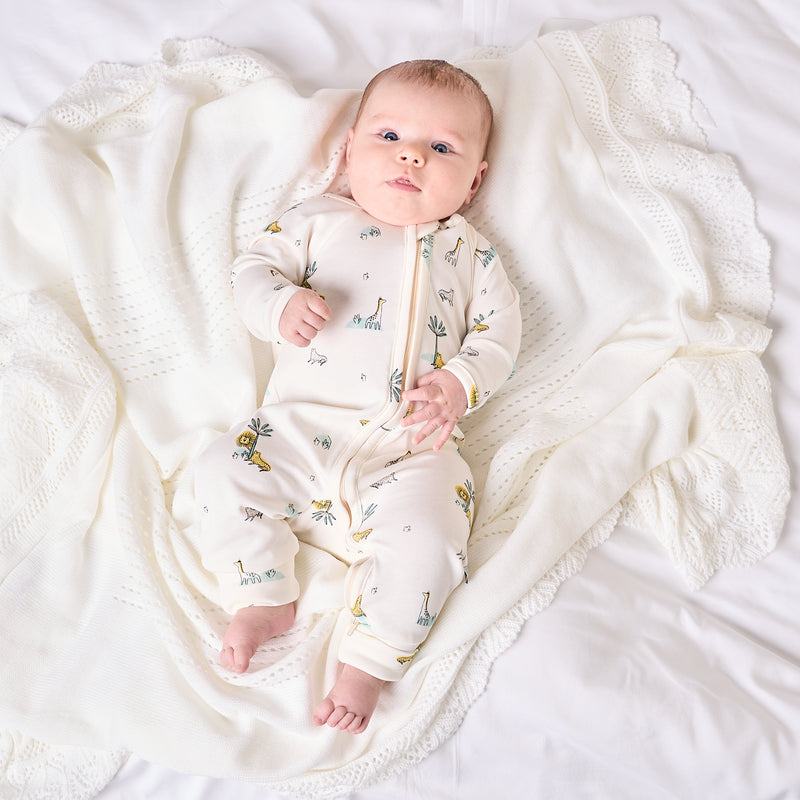 Jungle Print Sleepsuit