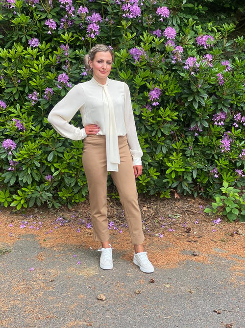 An image of the Michael Kors Bow Tie Top