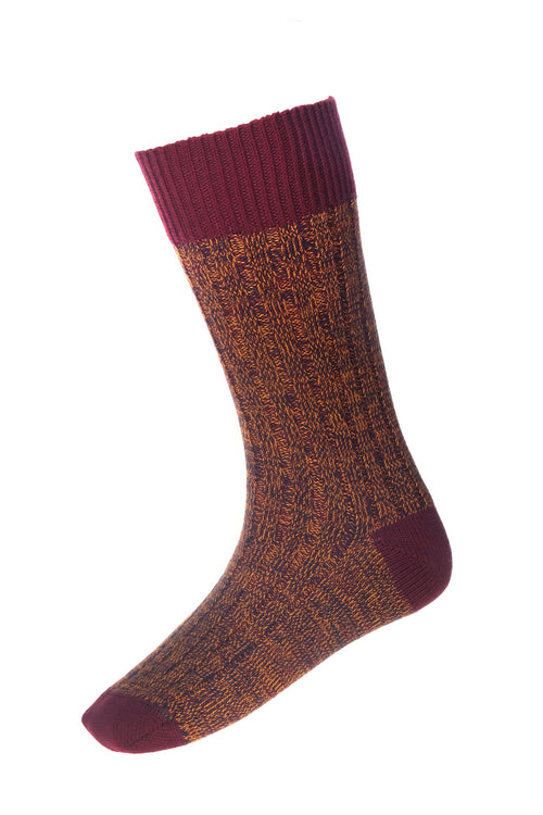 An image of the House of Cheviot Firth Sock