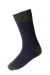 An image of the House of Cheviot Firth Sock