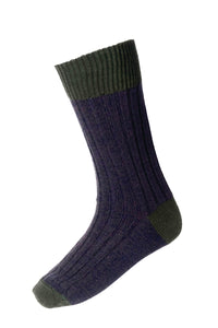 An image of the House of Cheviot Firth Sock