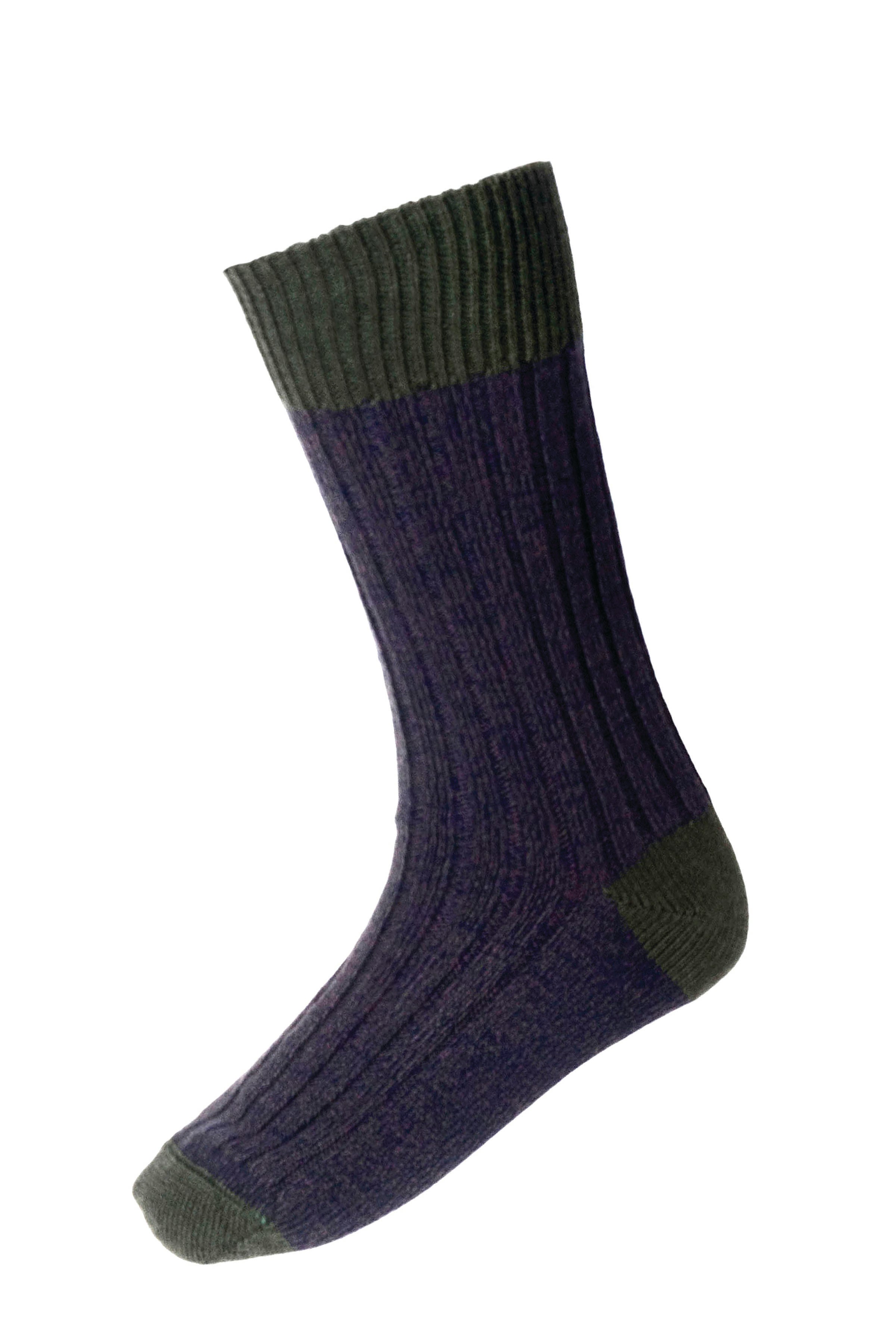 An image of the House of Cheviot Firth Sock