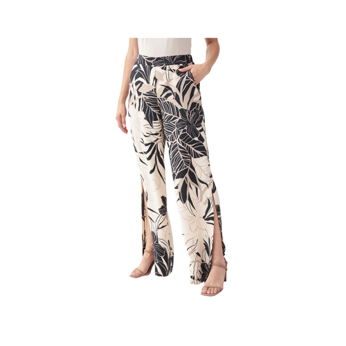 An image of the Joseph Ribkoff Floral Trousers
