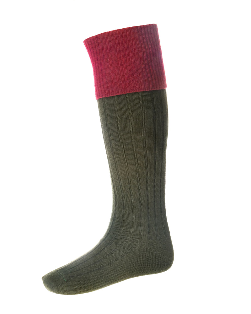 An image of the House of Cheviot Lomond Pheasant Sock