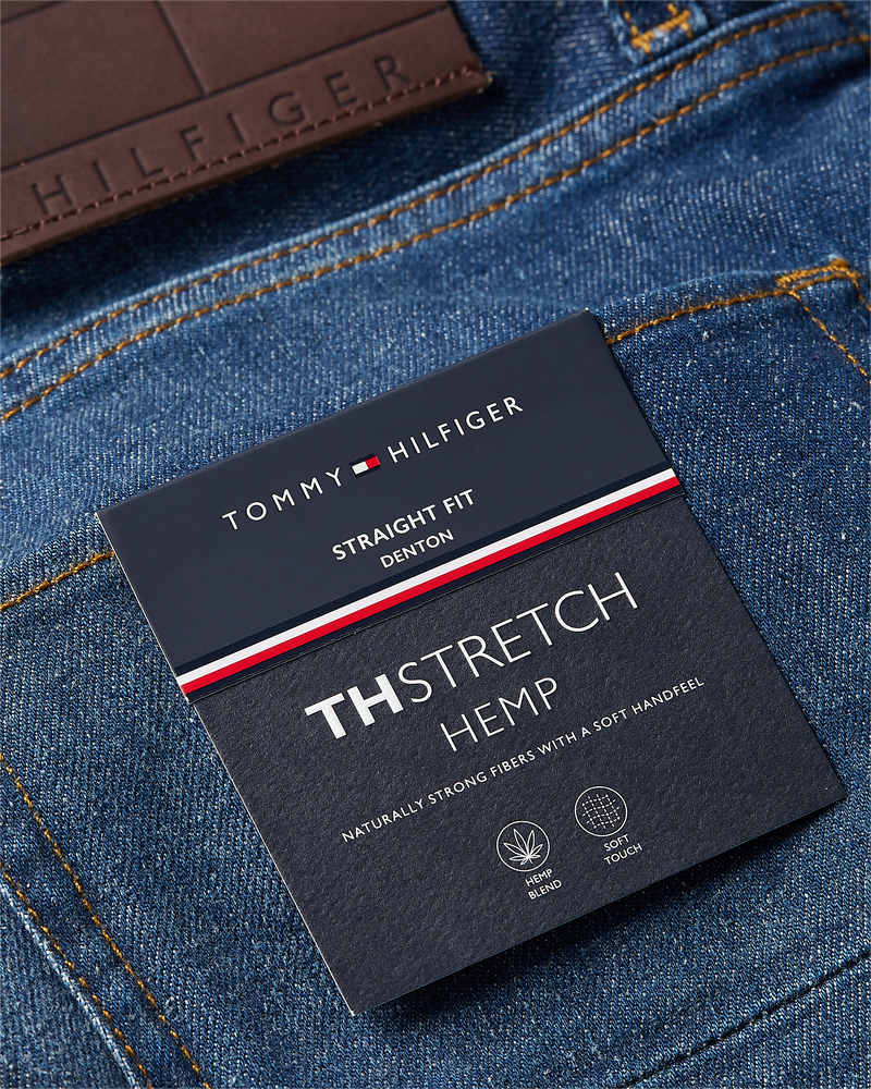 An image of the Tommy Hilfiger Straight Denton Jeans