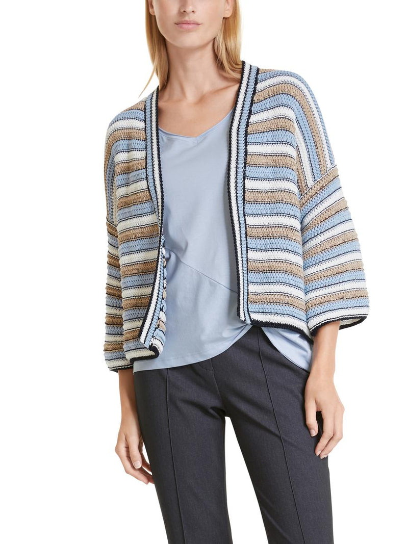 An image of the Marc Cain Striped Jacket