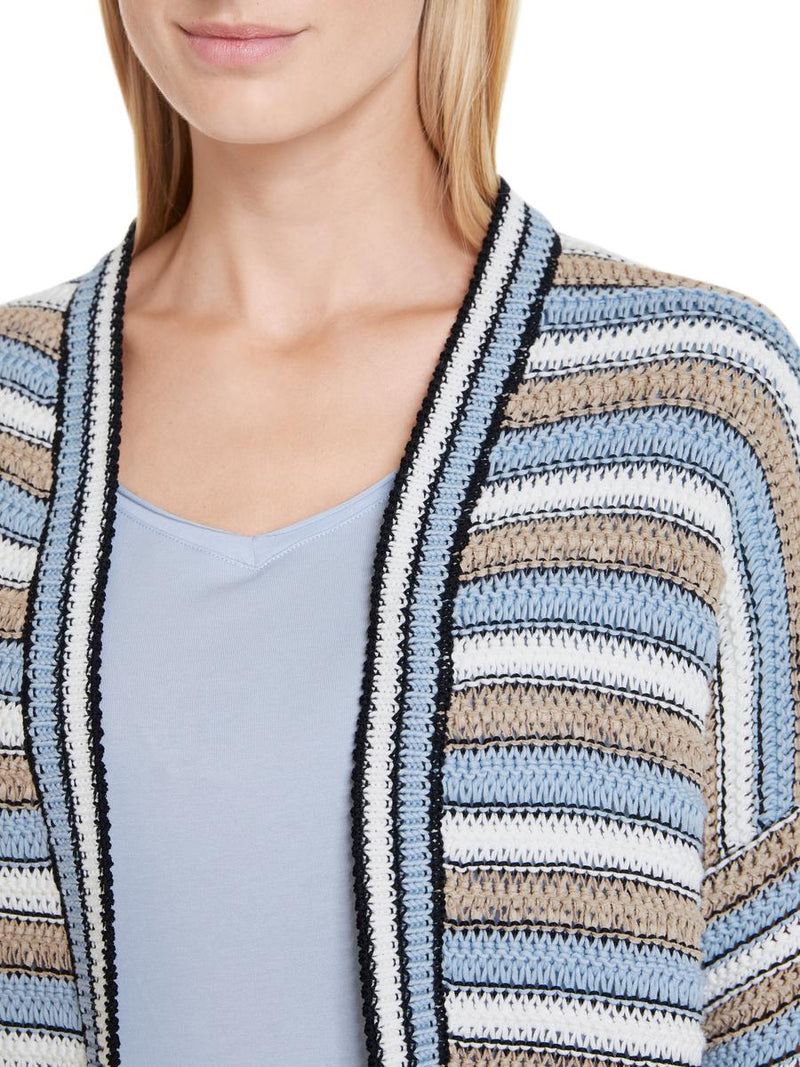 An image of the Marc Cain Striped Jacket