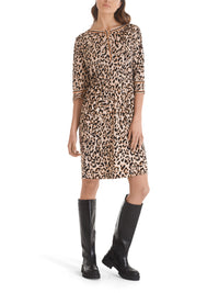 An image of the Marc Cain Leopard Print Dress