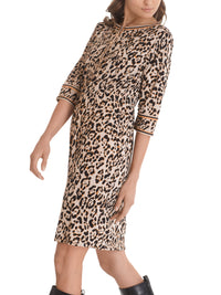 An image of the Marc Cain Leopard Print Dress