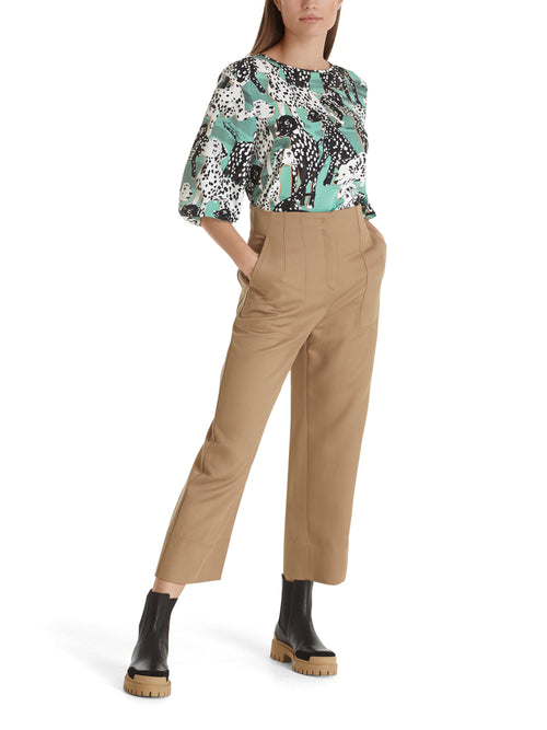 An image of the Marc Cain Wide Leg Trousers