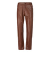 An image of the Marc Cain Casual Faux Nappa Leather Trousers