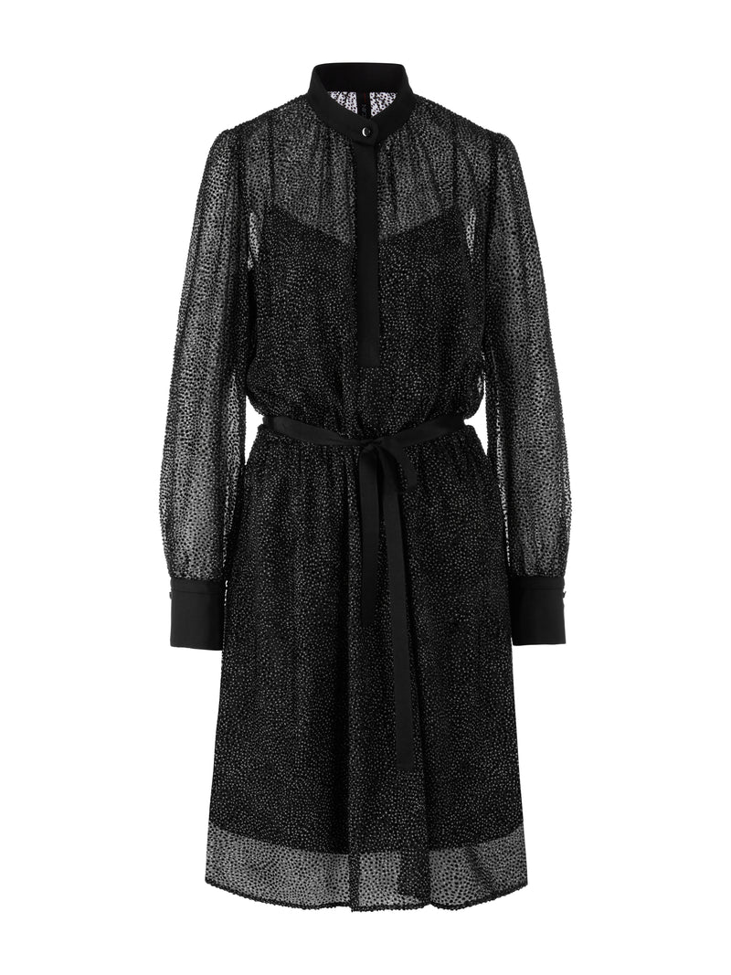 An image of the Marc Cain Marc Cain Textured Spot Dress