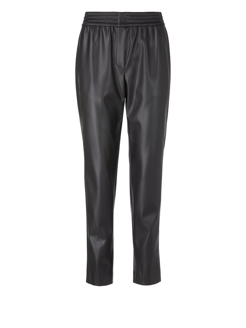 Faux Nappa Trousers