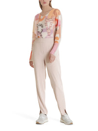 An image of the Marc Cain Elastic Waist Pull-On Trousers