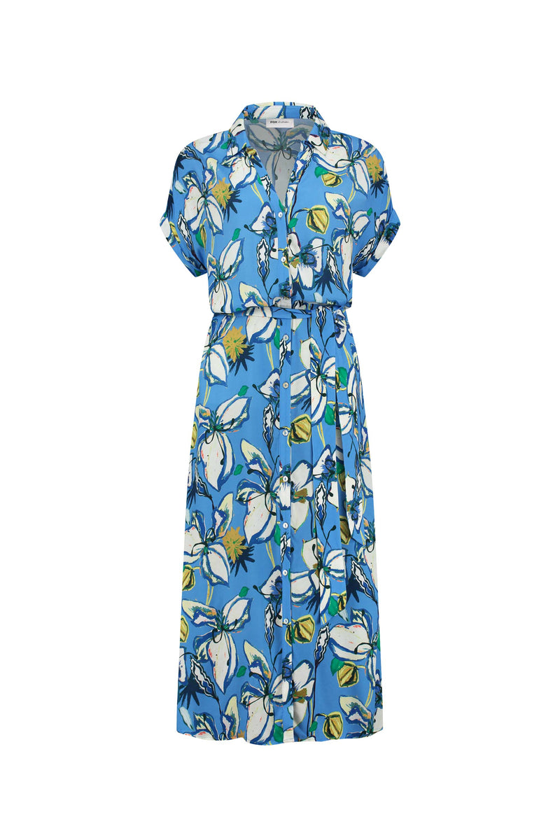 Belted Midi Dress