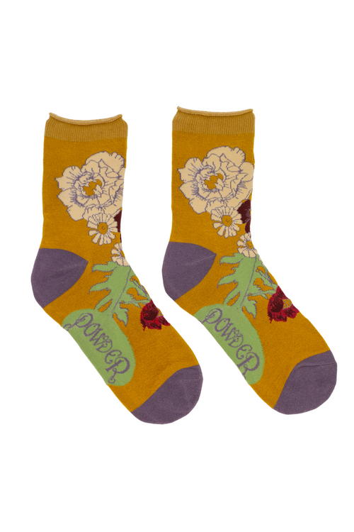 An image of the Powder Woodland Ankle Sock