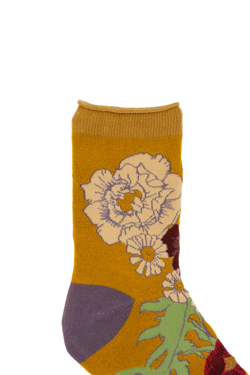 An image of the Powder Woodland Ankle Sock