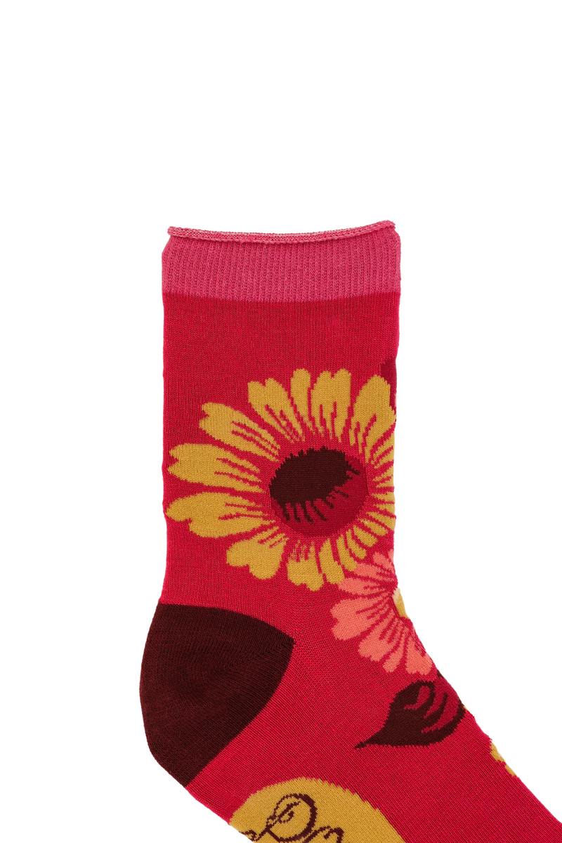 Vintage Flora Ankle Sock