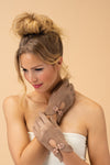 An image of the Powder Suki Faux Suede Gloves