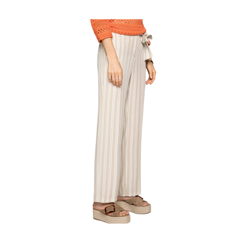 An image of the Bianca Wide Leg Striped Trousers
