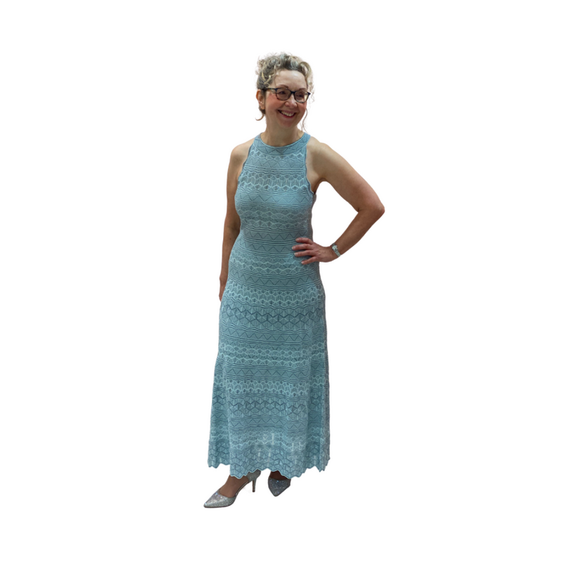 An image of the D Exterior Long Length Dress
