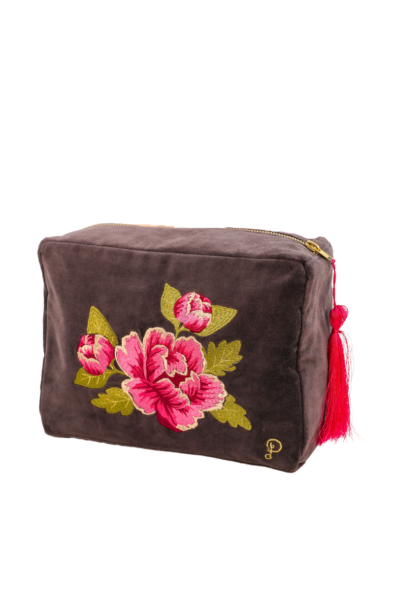 Painted Peony Washbag