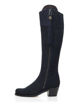 An image of the Fairfax & Favor Fairfax & Favor The Heeled Regina Suede Boot