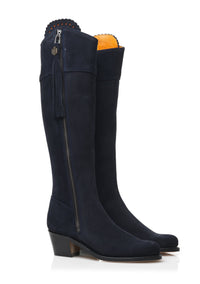 An image of the Fairfax & Favor Fairfax & Favor The Heeled Regina Suede Boot