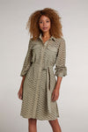 An image of the Oui Lace Shirt Dress