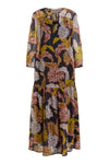 An image of the Oui Leaf/Leopard Dress
