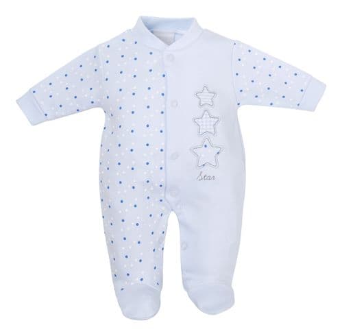 An image of the Dandelion Stars Sleepsuit