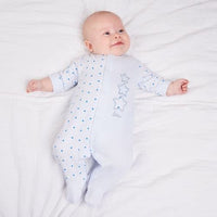 An image of the Dandelion Clothing Stars Sleepsuit