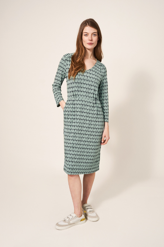 An image of the White Stuff Tallie Jersey Dress