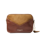An image of the Fairfax & Favor The Finsbury Crossbody Bag in the colour Tan.