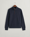 An image of the Gant Sacker Rib Half Zip Sweater